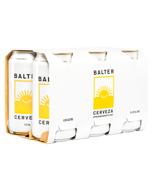 Balter Cerveza Cans 375ml  6 Pack