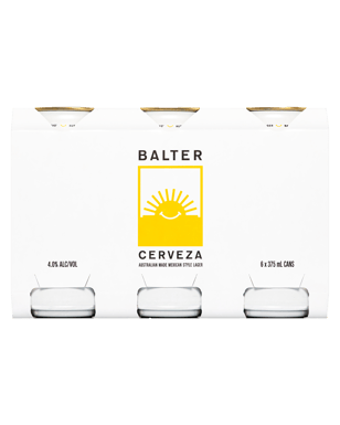 Balter Cerveza Cans 375ml  6 Pack