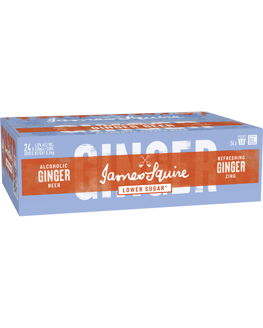 Buy Brookvale Union Ginger Beer Low Sugar Cans 330ml online with (same ...