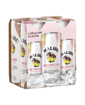 Malibu Watermelon Lemonade Can 250ml  4 Pack