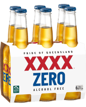 Xxxx Zero Bottles 330ml  6 Pack