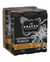 The Kraken Caribbean Punch Cans 330ml  4 Pack