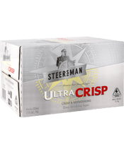 Steersman Ultra Crisp Beer 330ml  24 Case