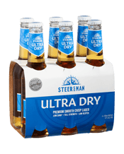 Steersman Ultra Dry Beer Bottles 330ml  6 Pack