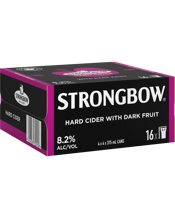 Strongbow Hard Cider With Dark Fruit Cans 375ml  16 Case