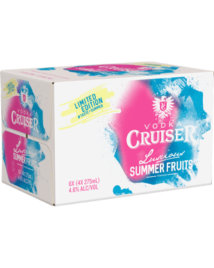 Vodka Cruiser Summer Fruits  24 Case
