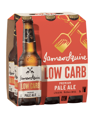 James Squire Low Carb Pale Ale Bottles 330ml  6 Pack