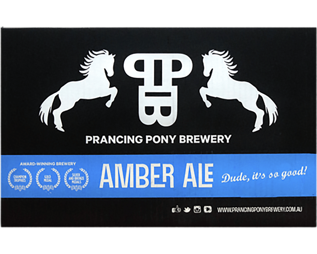 Prancing Pony Brewery Amber Ale 330mL