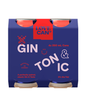 Love Can Classic Gin & Tonic 250ml  4 Pack