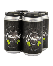 Grainfed Coal Porter Dark Ale Cans 375ml  4 Pack