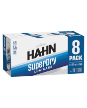 Hahn Super Dry Lager Cans 375ml  8 Pack