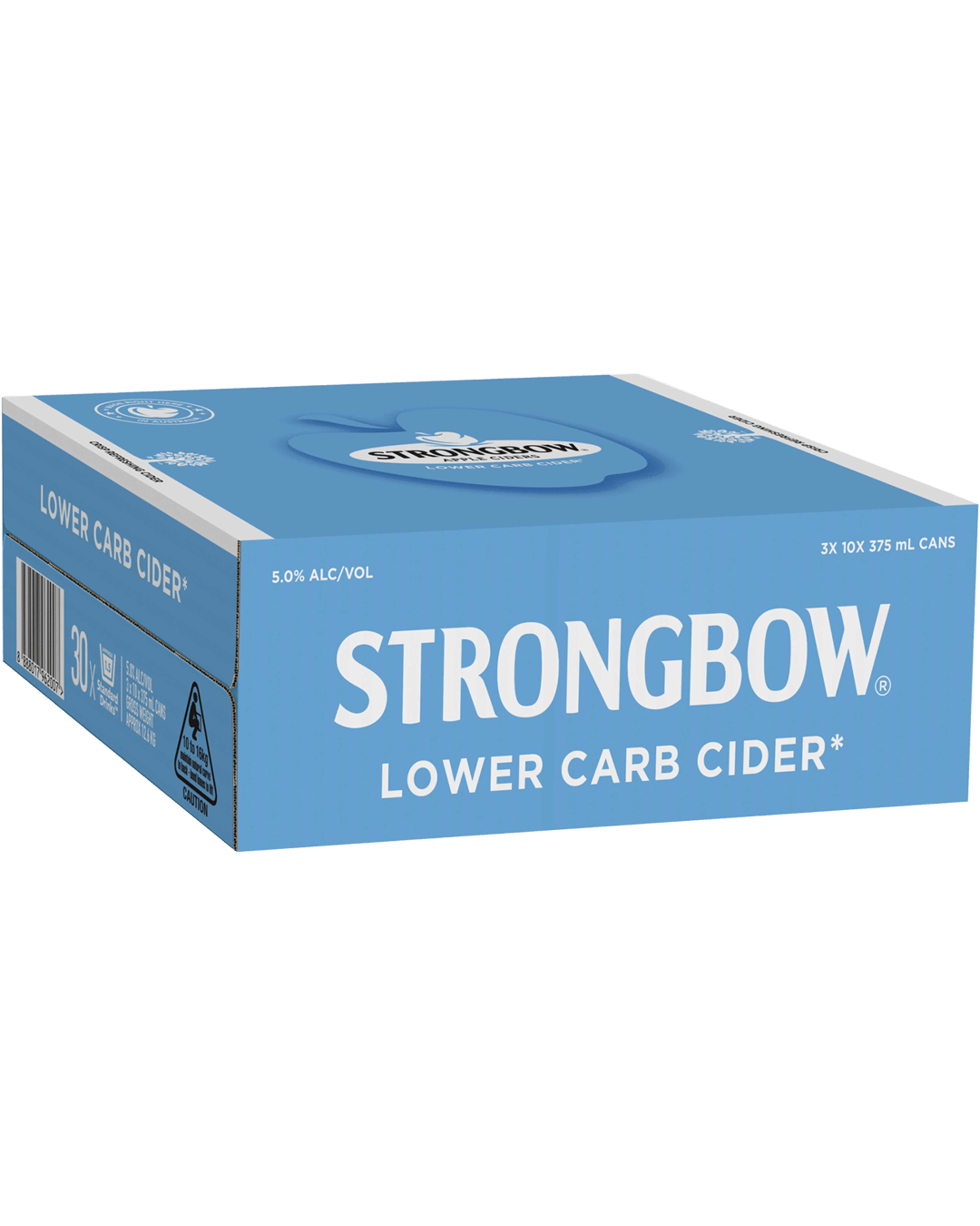 Buy Strongbow Lower Carb Apple Cider Cans 10 Pack 375ml Online with (FREE Delivery*) in
