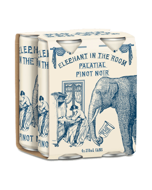 Elephant In The Room Palatial Pinot Noir Cans 250ml  4 Pack