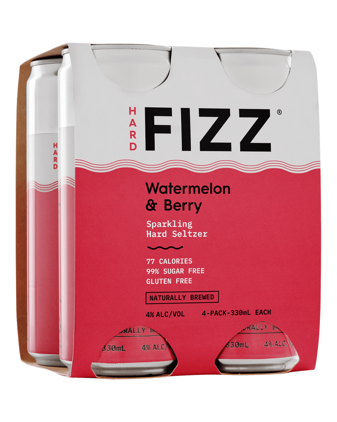 Buy Hard Fizz Watermelon And Berry Seltzer Can 330ml Online With Same Day Free Delivery In 7794