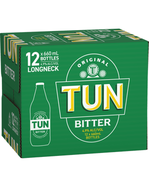 Tun Bitter Bottle 660ml  12 Case
