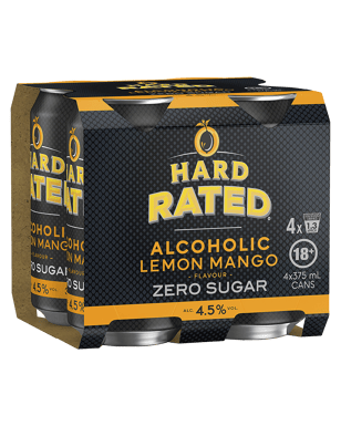 Lemon Mango Zero Sugar 4.5% Cans 375mL