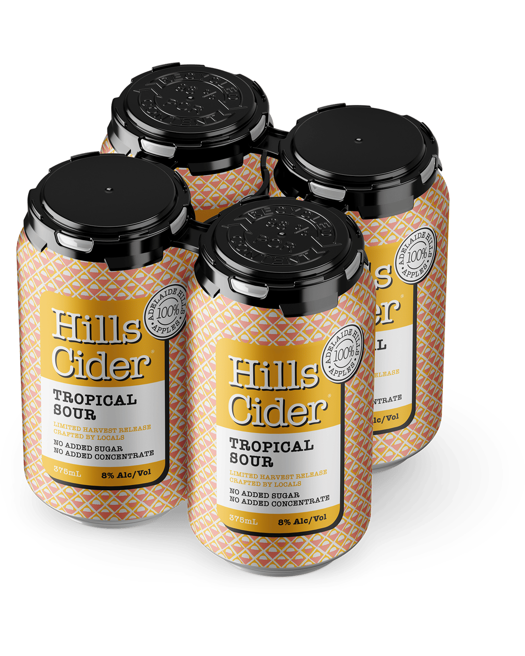 The Hills Cider Company Tropical Sour Cider Can 375mL