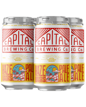 Capital Brewing Co. Haze Oasis Hazy Pale Ale Can 375ml  4 Pack