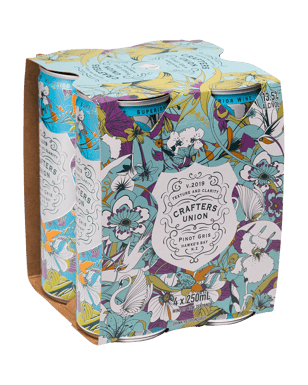 Crafters Union Pinot Gris Cans 250ml  4 Pack