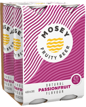 Mosey Passionfruit Fruity Beer 300ml  4 Pack