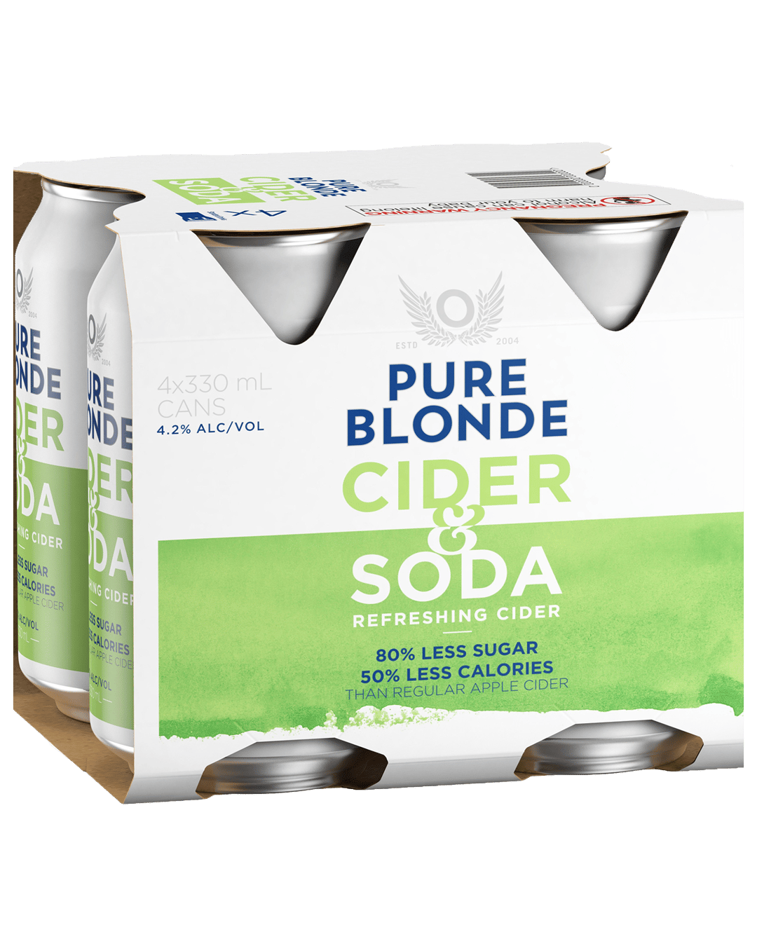 Buy Pure Blonde Cider Soda Can 330ml Online With FREE Delivery In