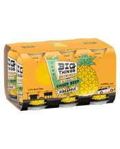 Big Things Ginger Beer & Pineapple Cans 330ml  6 Pack