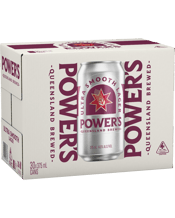 Powers Ultra Smooth Lager Cans 375ml  30 Case