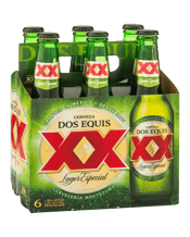 Dos Equis Lager Especial Bottles 355ml  6 Pack