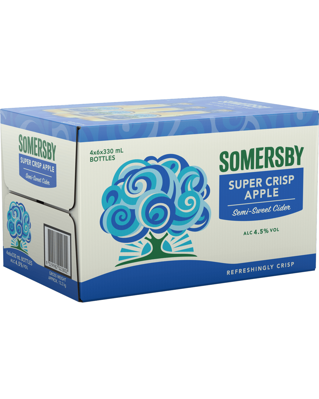 Buy Somersby Super Crisp Apple Cider 330ml online with (sameday FREE