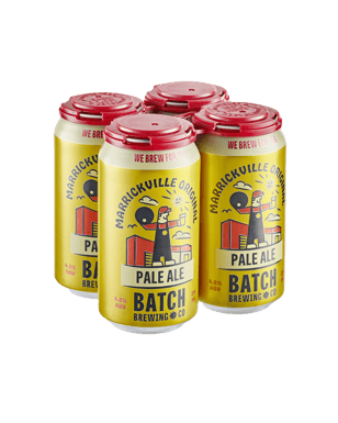 Batch Brewing Co. Marrickville Original Pale Ale Cans 375ml  4 Pack