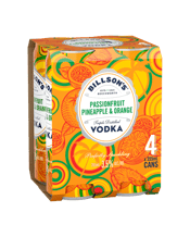 Bilsons Vodka Passionfruit Pineapple & Orange Cans 355ml  4 Pack