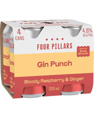 Four Pillars Gin Punch Cans 330ml  4 Pack