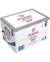 Peroni Nastro Azzurro Nastro Azzurro 0.0 Percent Bottle 330ml  24 Case