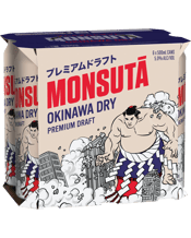 Monsuta Okinawa Dry Cans 500ml  6 Pack
