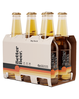 Buy Better Beer Zero Carb Lager Bottle 330ml online with (same-day FREE ...