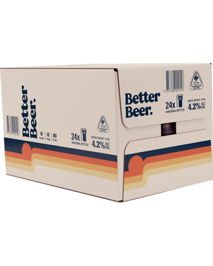 Buy Better Beer Zero Carb Lager Bottle 330ml online with (same-day FREE ...