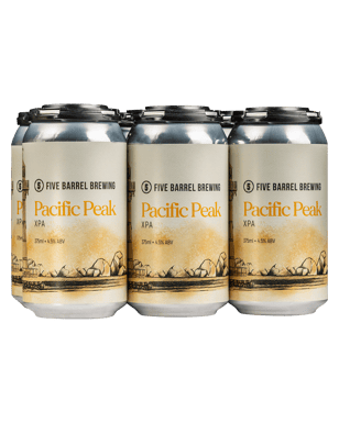 Five Barrel Pacific Peak Xpa Can 375ml  6 Pack