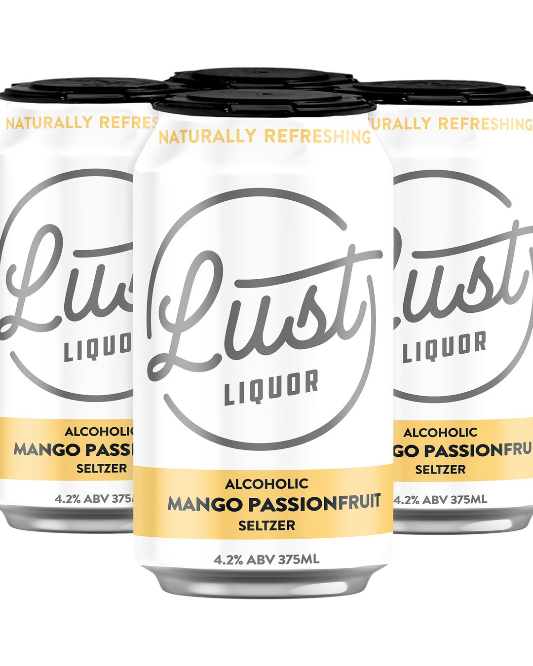 Lust Liquor Mango and Passionfruit Seltzer 375ml