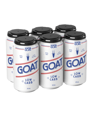 Mountain Goat Low Carb Lager Can 375ml  6 Pack