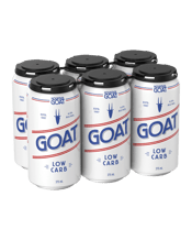 Mountain Goat Low Carb Lager Can 375ml  6 Pack
