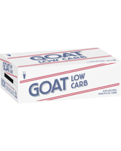 Mountain Goat Low Carb Lager Can 375ml  24 Case