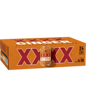 Xxxx Ginger Alcoholic Ginger Beer Cans 330ml  24 Case