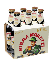 Birra Moretti Lager Bottles 330ml  6 Pack