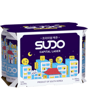 Sudo Lager Can 350ml  6 Pack