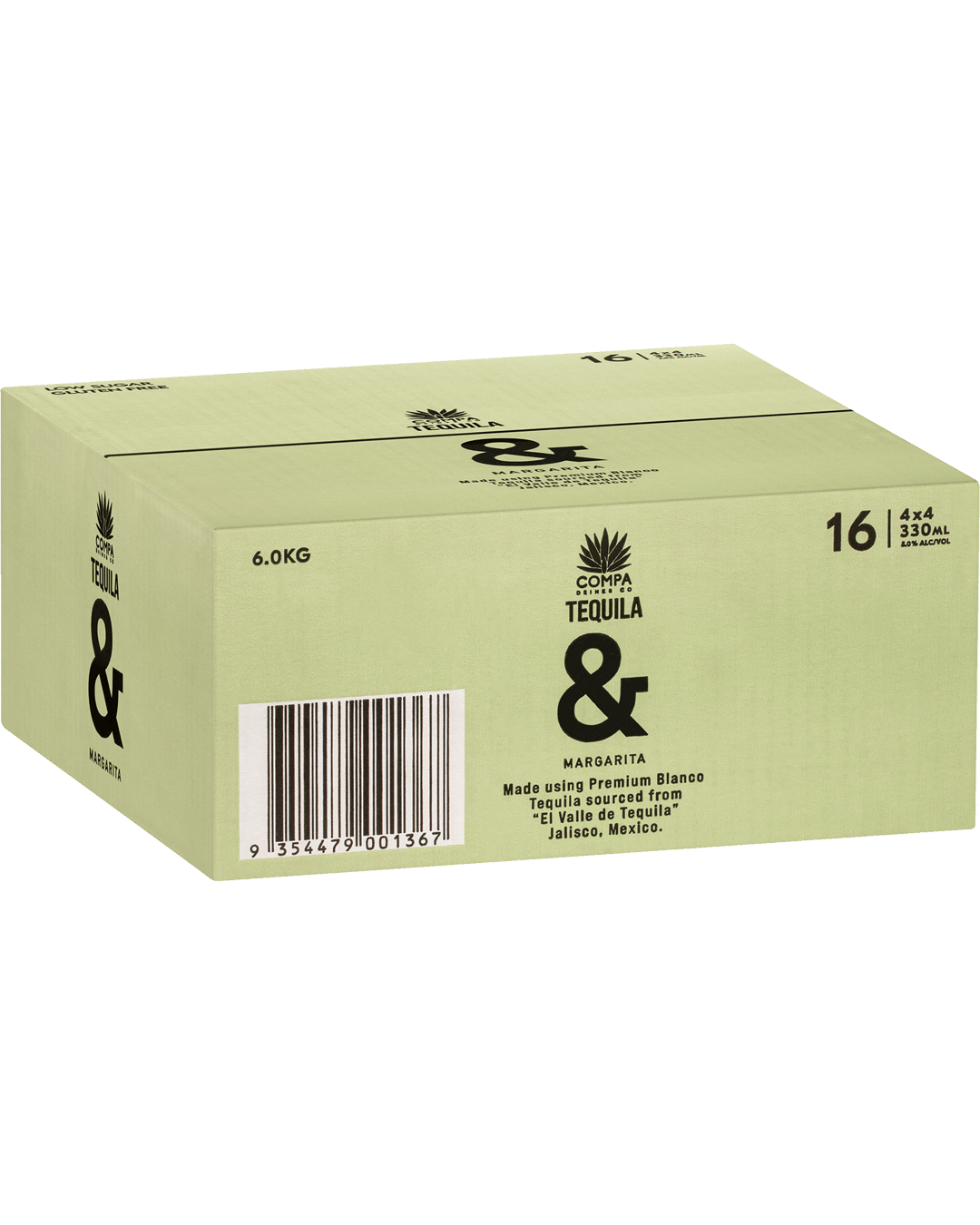 Ampersand Tequila & Margarita Cans 4x4x355ml