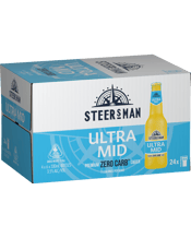 Steersman Ultra Mid Bottle 330ml  24 Case