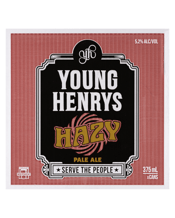 Young Henrys Hazy Pale Ale 375ml  16 Case
