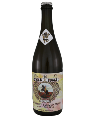2 Wild Souls Light Sparkle Naturally Brewed Mead  Bottle