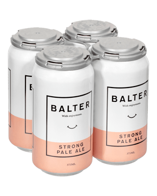 Balter Strong Pale Ale Cans 375ml  4 Pack