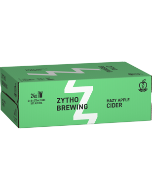Zytho Brewing Hazy Apple Cider 375ml  24 Case